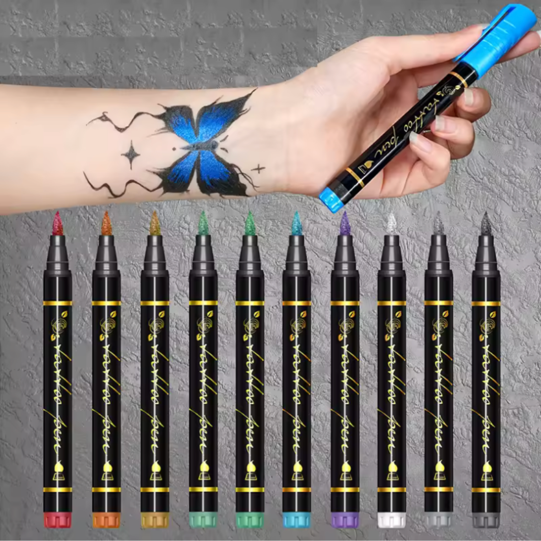 SkinCraft™ - Safe Temporary Tattoo Pens